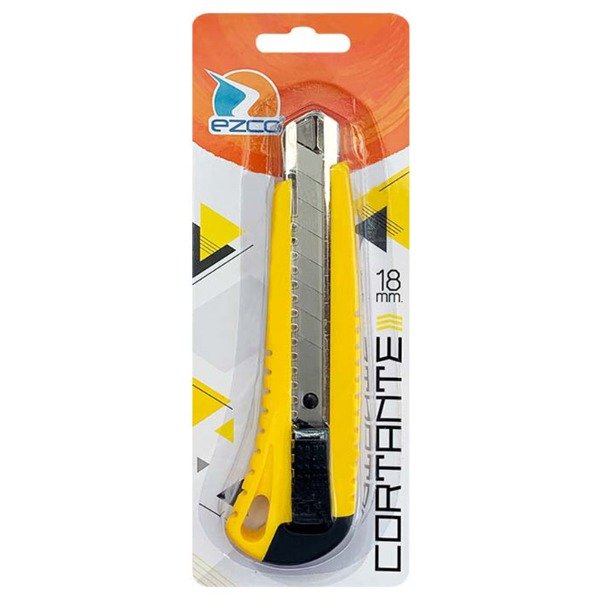 Producto - Cortante plastico Ezco con guia metal 18 mm  ancho