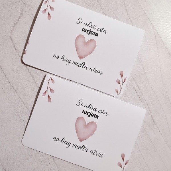 Producto - Tarjeta diptico