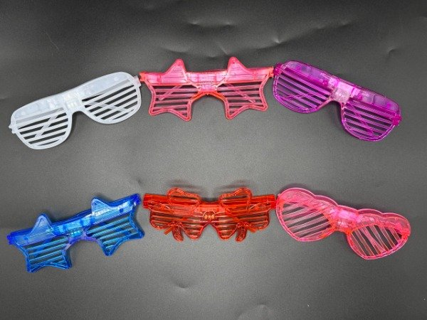 Producto - YJ0372 Anteojo Lente Led Formas 12U