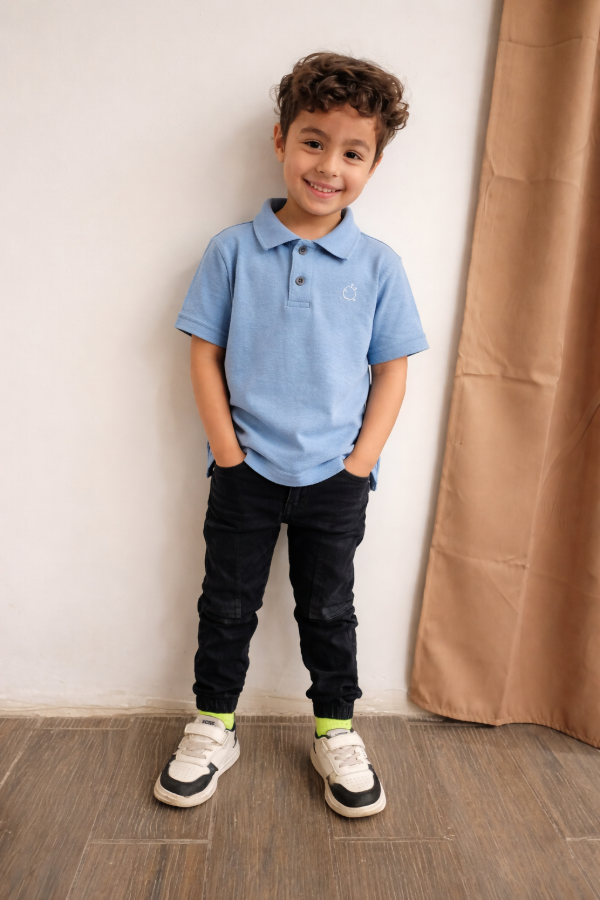 Producto - Chomba celeste