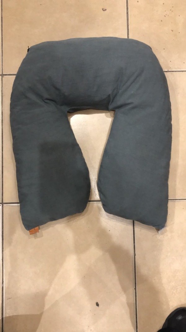 Producto - Almohadon de lactancia azul - 4