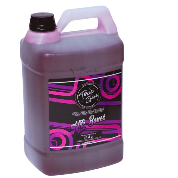 Producto - Toxic Shine Hit Bones 4L - Protector Acondicionador De Chasis y Pasarruedas