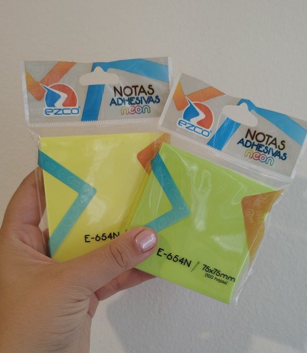 Producto - Notas adheisvas Ezco Fluor