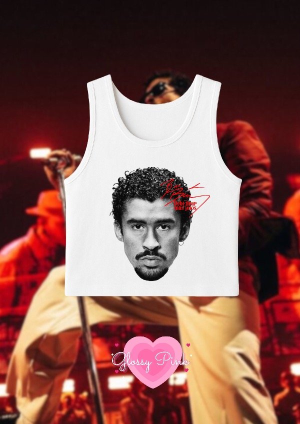 Producto - Tank Top Bad Bunny retro - DTF