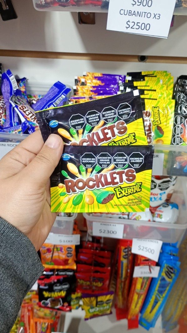Producto - ROCKLETS EXTREME 20GR X1