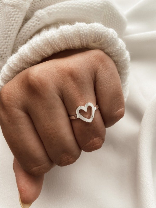 Producto - Anillo corazón calado AB