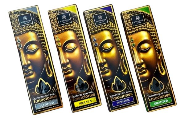 Producto - SAHUMERIO EMOCIONES 5 Varillas 90 Minutos - AROMANZA