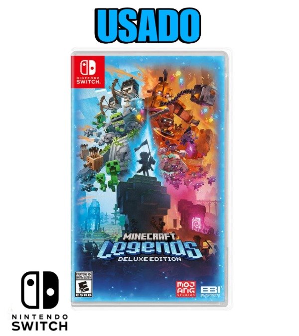 Producto - Minecraft Legends Deluxe Edition Juego usado Nintendo Switch