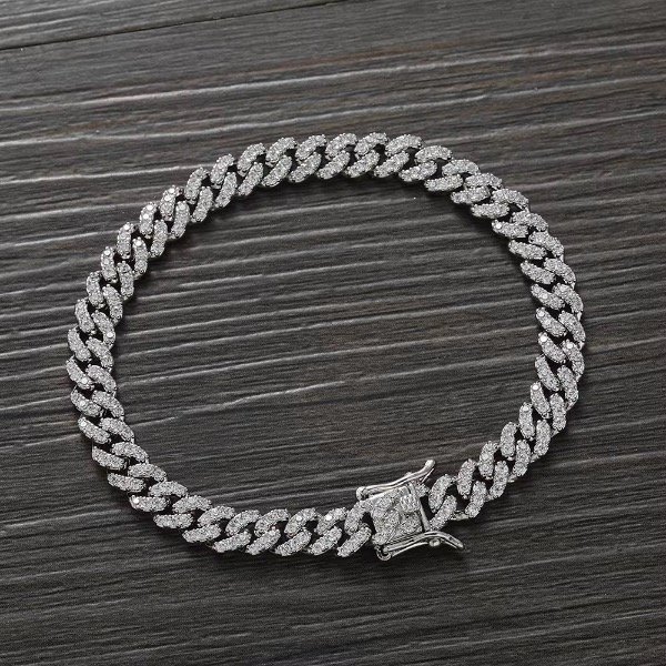 Producto - PULSERA CUBANA FINA PLATA 1.0mm