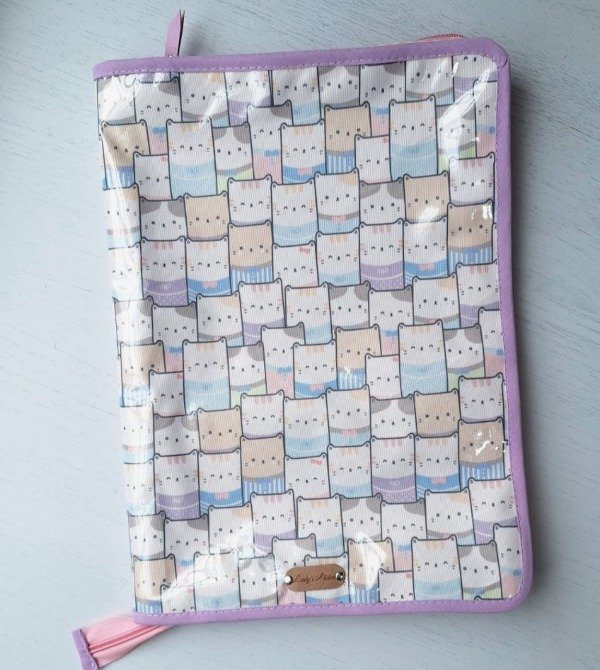 Producto - Organizador A4 Nina Gatitos 12 folios (stock)