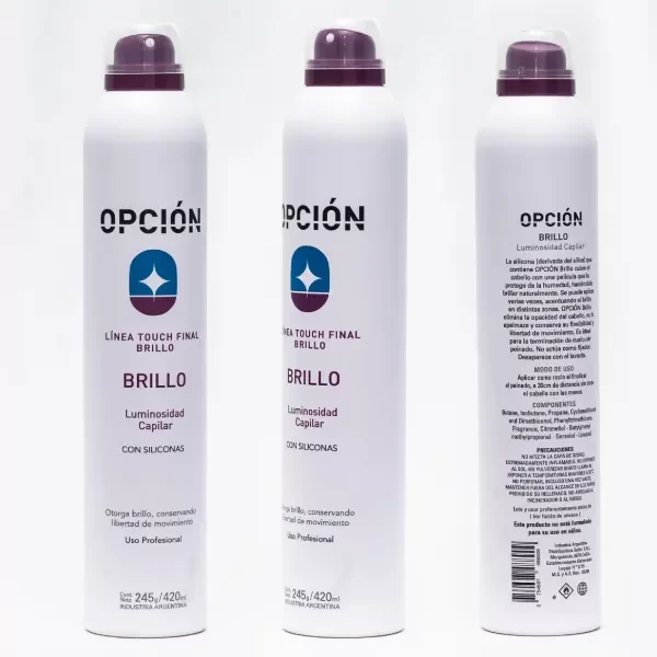 Producto - Brillo Siliconado Luminosidad Capilar x 420 cc. - 2