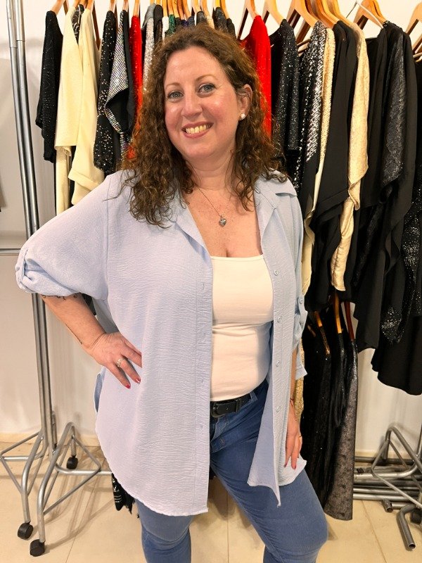 Producto - Camisa Cey Mangas 3/4  Celeste XXL 140 cm Transferencia 39.000 Envio Gratis