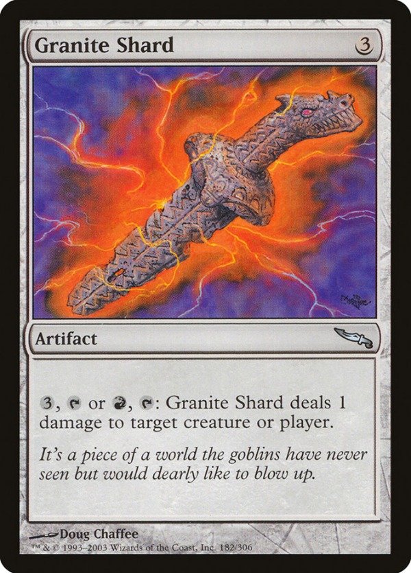 Producto - Granite Shard  Mirrodin