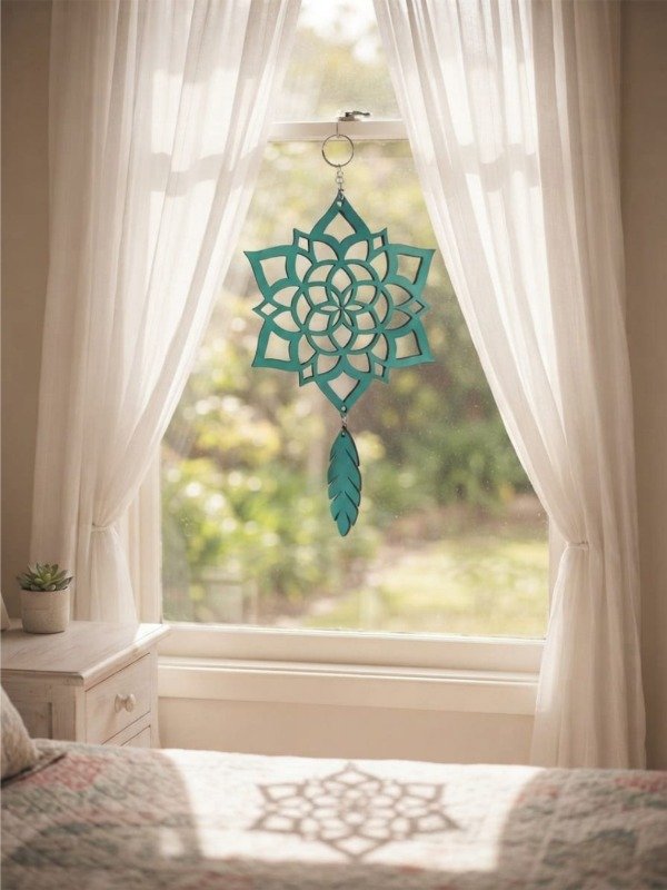 Producto - Mandalita Linea Arco Iris / Verde Aqua