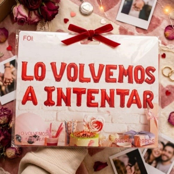 Producto - Lo volvemos a intentar - Globos frases