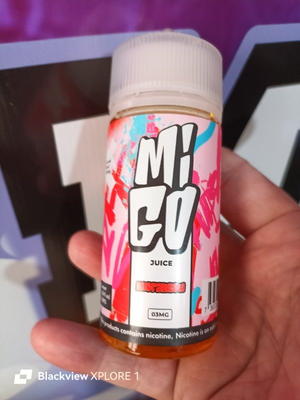 Producto - LIQUIDO MIGO (100 ML) - MORANGOU (FRUTILLA ICE)- 3MG