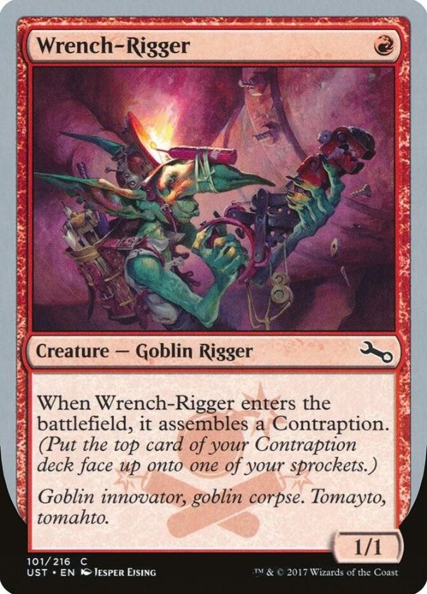 Producto - Wrench-Rigger  Unstable