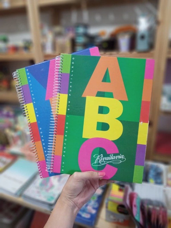 Producto - Cuaderno Rivadavia ABC T/d x 60 hojas. Rayado