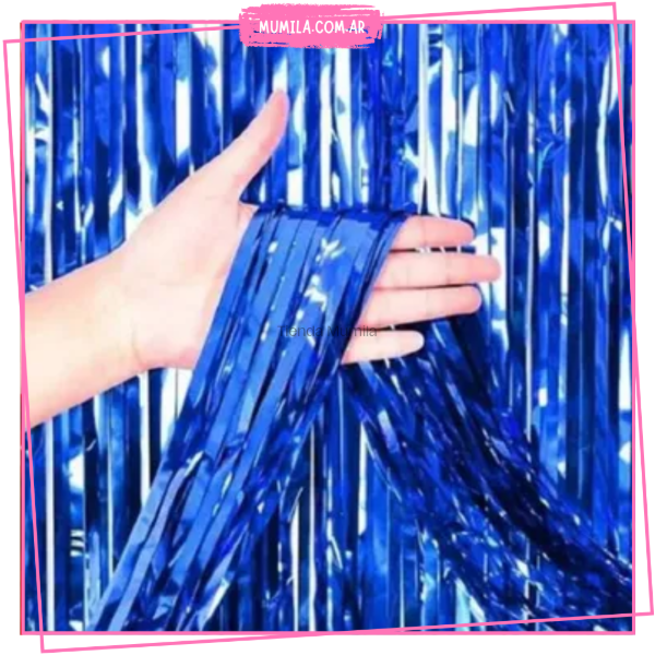 Producto - Cortina azul 2mtx1mt