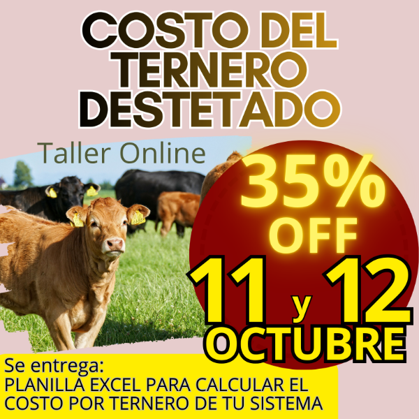 Producto - Taller Online: Cálculo del Costo del Ternero - 0