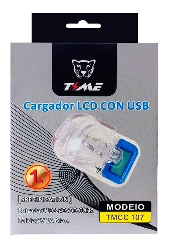 Producto - Cargador De Batería Universal Lcd Usb