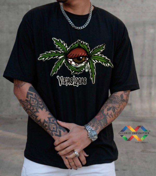 Producto - REMERA - VIEJAS LOCAS-ALGODON OVERSIZE TALLE L - 0