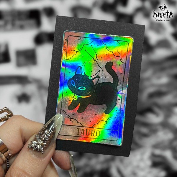 Producto - Sticker "Michi Zodiacal" - Tauro