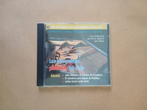 Producto - Los más grandes pianistas del siglo Von Otter Williams Garret Audioclásica 1998