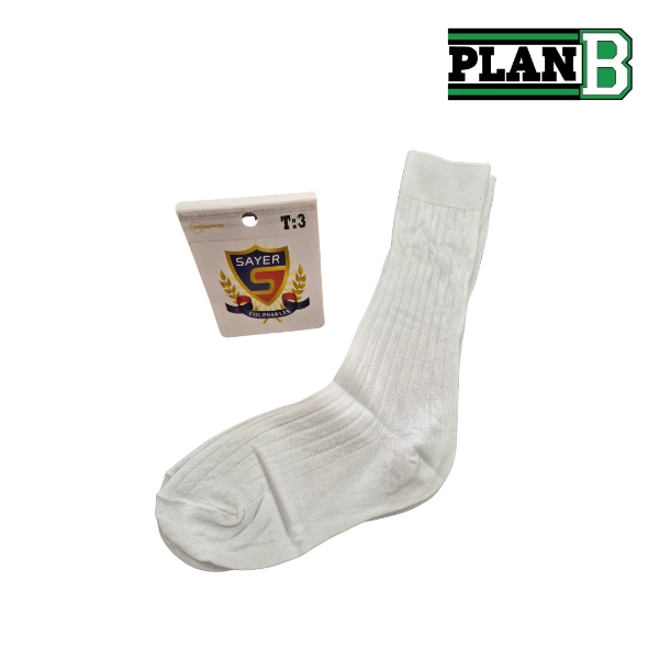 Producto - Media blanca 3/4 morley Sayer