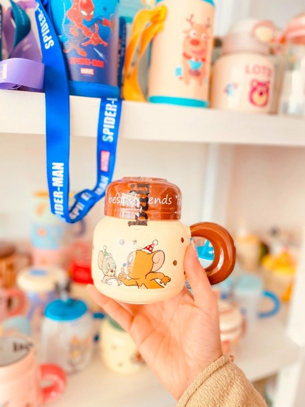 Producto - TAZA CERÁMICA ESTILO TERMO TOM Y JERRY - BALI - 2