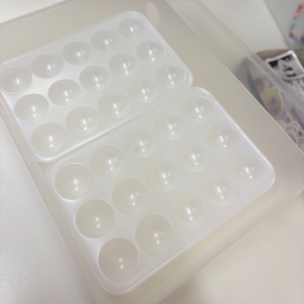Producto - Organizador Plástico para 30 Huevos Con Tapa 7412
