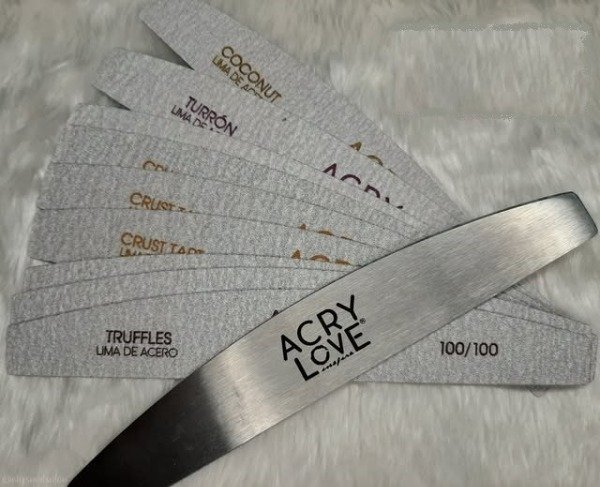 Producto - Lima Metalica + 10 Repuestos Acrylove