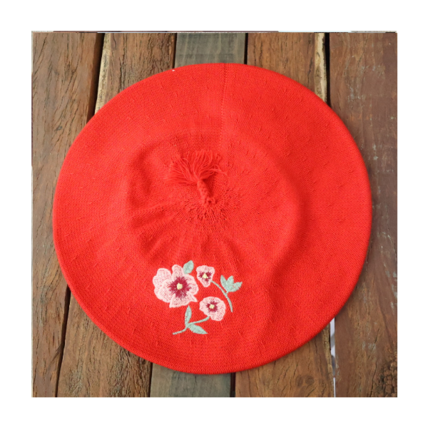 Producto - Boinas Vasca Hilo Bordadas - 2