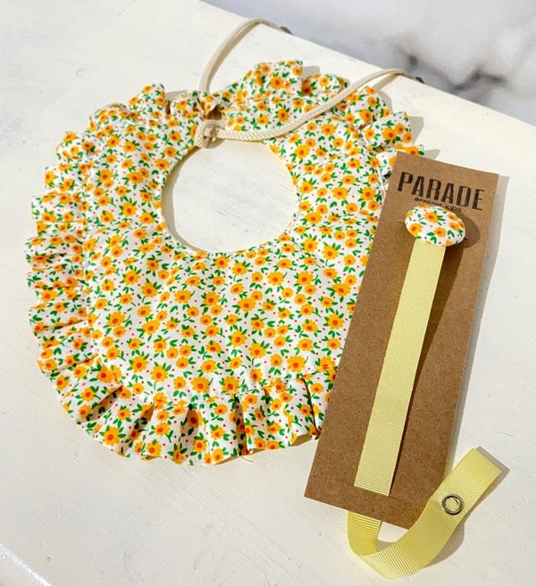 Producto - Set Primavera (babero y portachupete)