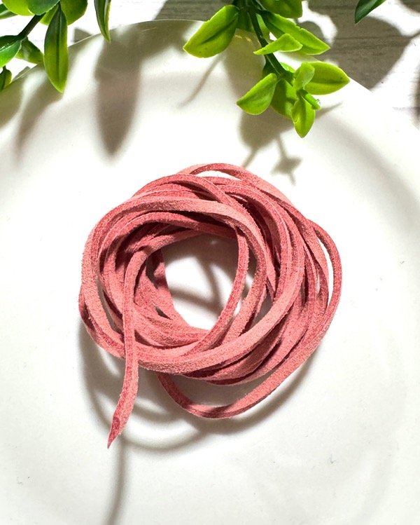 Producto - CORDÓN GAMUZA ROSA VIEJO 3MM