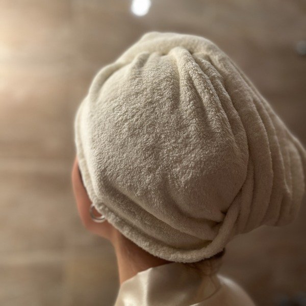 Producto - Turbante Secado Rápido Blanco