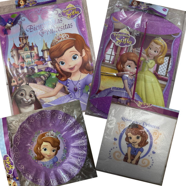 Producto - PRINCESA SOFIA - Artículos para Cumpleaños -