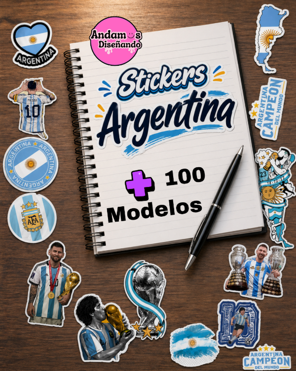 Producto - PACK DE STICKERS DE ARGENTINA