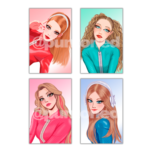 Producto - PHOTOCARDS / STICKERS K4OS - PUSH4FUN