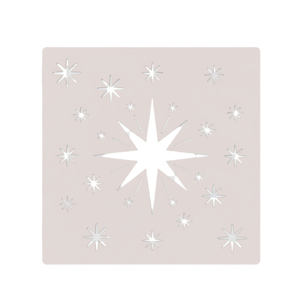 Producto - Stencil Cielo de Estella 15x15