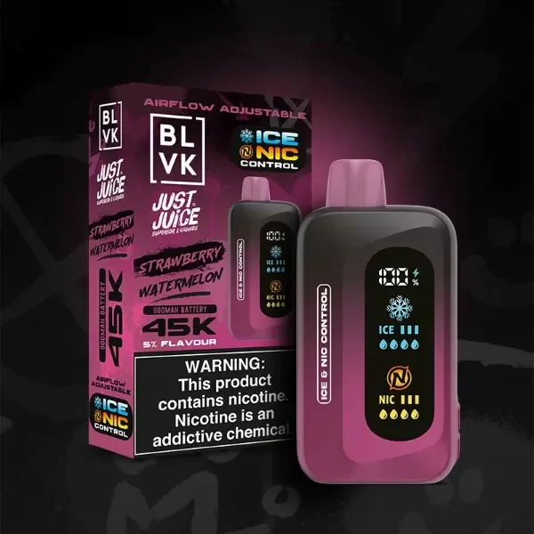 Producto - (POD DESCARTABLE) BLVK JUST JUICE 45K - STRAWBERRY WATERMELON