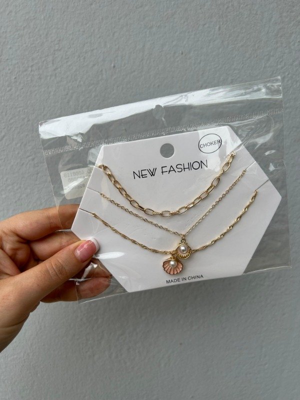 Producto - Collar CHOKER x 3 - MARINA II