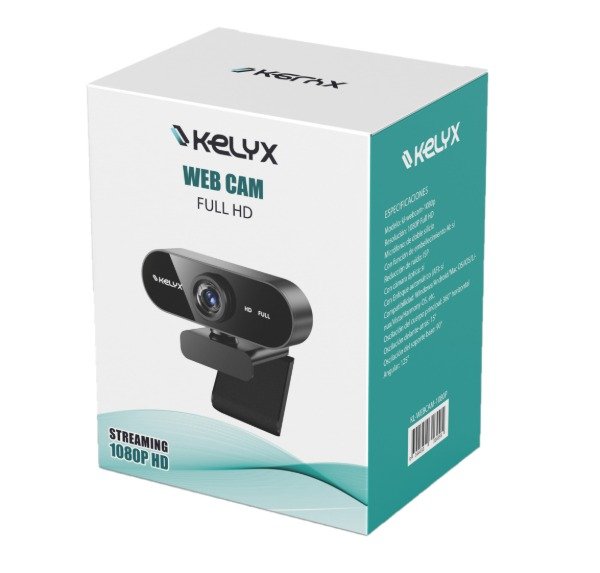 Producto - WebCam KELYX 1080P con microfono