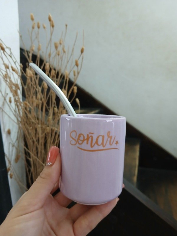 Producto - Mate cerámica Lila