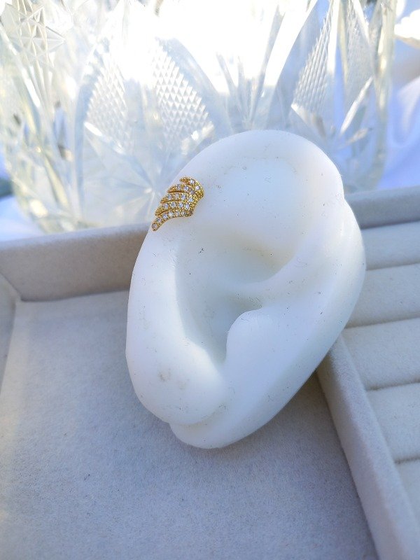 Producto - piercing wings golden