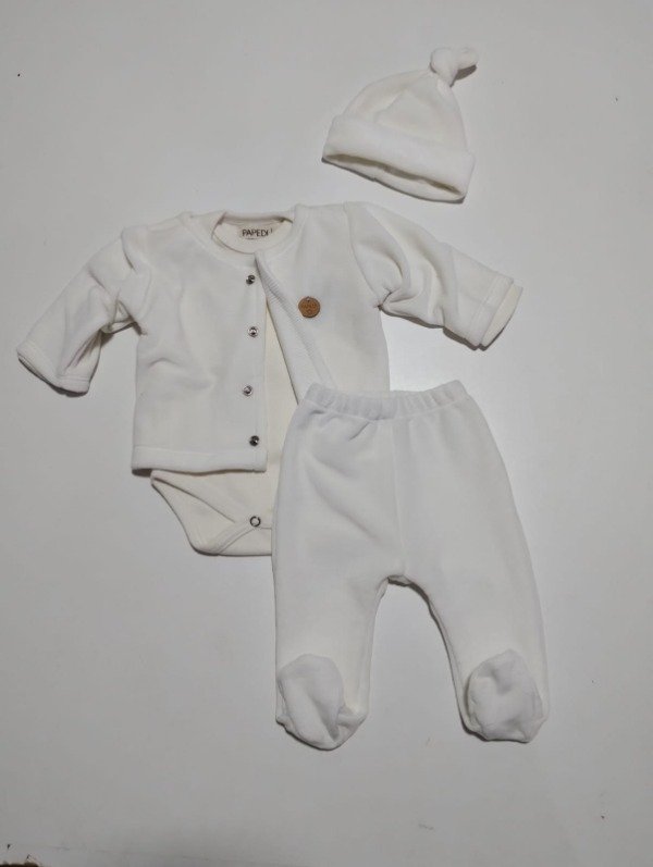 Producto - Conjunto PLUSH Blanco c/ Ranita