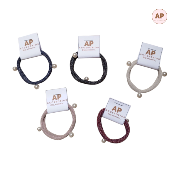 Producto - COLITA LISA BRILLOSA CON PERLAS - AC26100