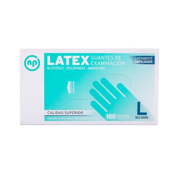 Producto - GUANTES DE LATEX DESCARTABLES ( S, M, L, XL) x100 Unidades - 2
