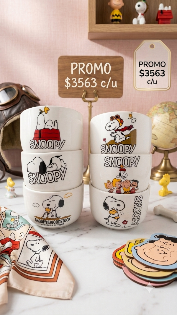 Producto - CEREALERO SNOOPY  PROMO - 0