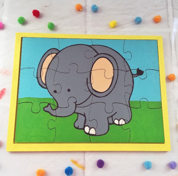 Producto - Rompecabeza Elefante